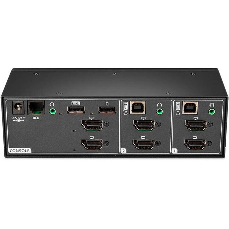Vertiv SC DPH Secure KVM 2 Port DD desktop secure dual-display switch — view 5