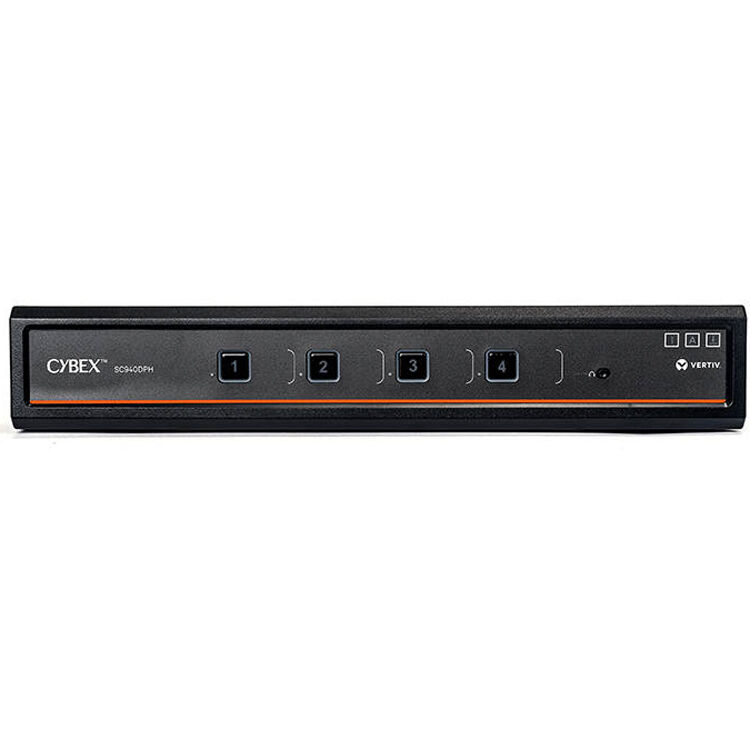 Vertiv Cybex SC900 Secure KVM dual-head secure switch for isolated multi-computer access — view 4