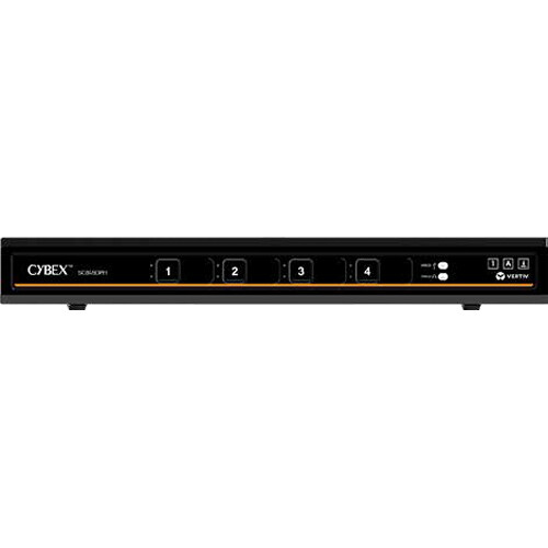 Vertiv CYBEX secure 4-port dual-display KVM switch with USB-C and CAC support — view 2