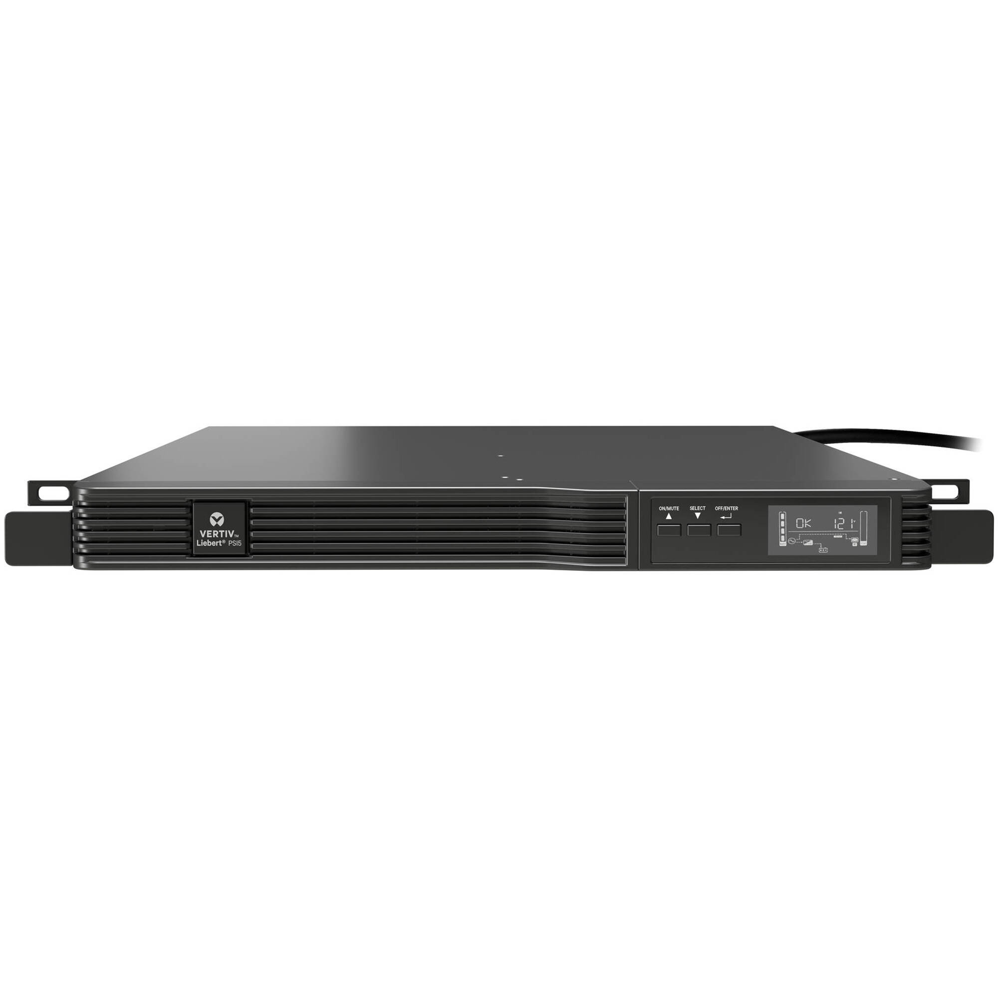 Vertiv Liebert PSI5 UPS 1000 1U rack-mount UPS, 900 W, 120 VAC — view 3