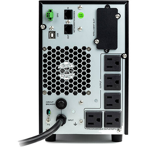 Vertiv Liebert PSI5 UPS 1100 desktop UPS with 1,100 VA capacity and 2 programmable outlets — view 4