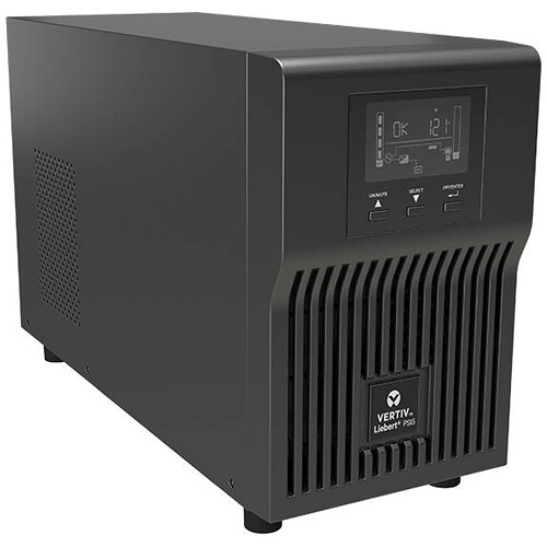 Vertiv Liebert PSI5 1500VA tower UPS with LCD display and multiple outlets — view 3