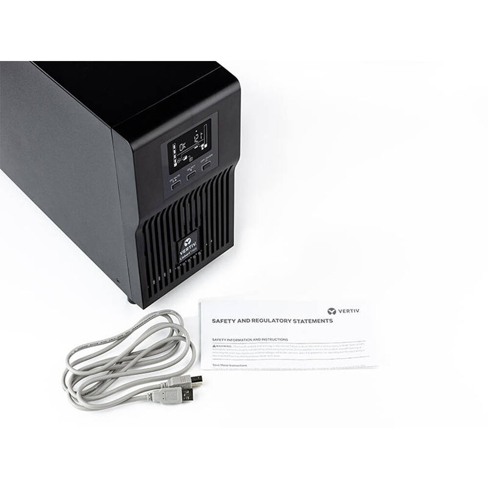 Vertiv Liebert PSI5 1500VA tower UPS with LCD display and multiple outlets — view 4