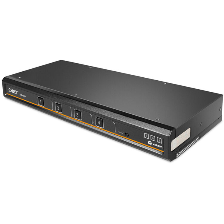Vertiv SC DVI Secure KVM 4 Port SD for secure single-display rack-mount switching — view 3