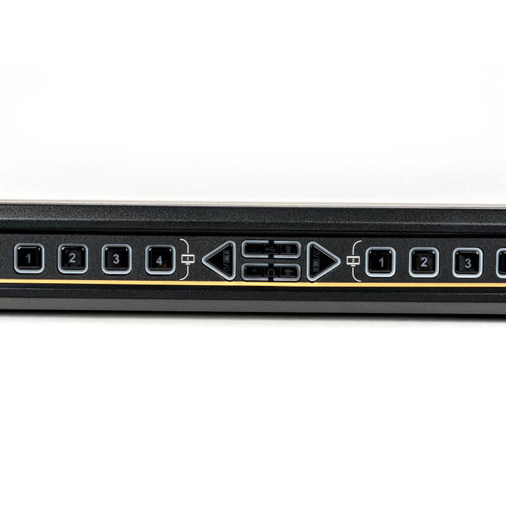 Vertiv CYBEX secure desktop matrix KVM with 4 ports, dual 4K support, and CAC — view 4