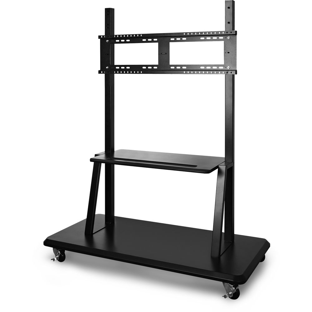 ViewSonic 75-inch ViewBoard IFP7550-E2 4K interactive display bundle with wireless adapter and mobile trolley cart — view 7