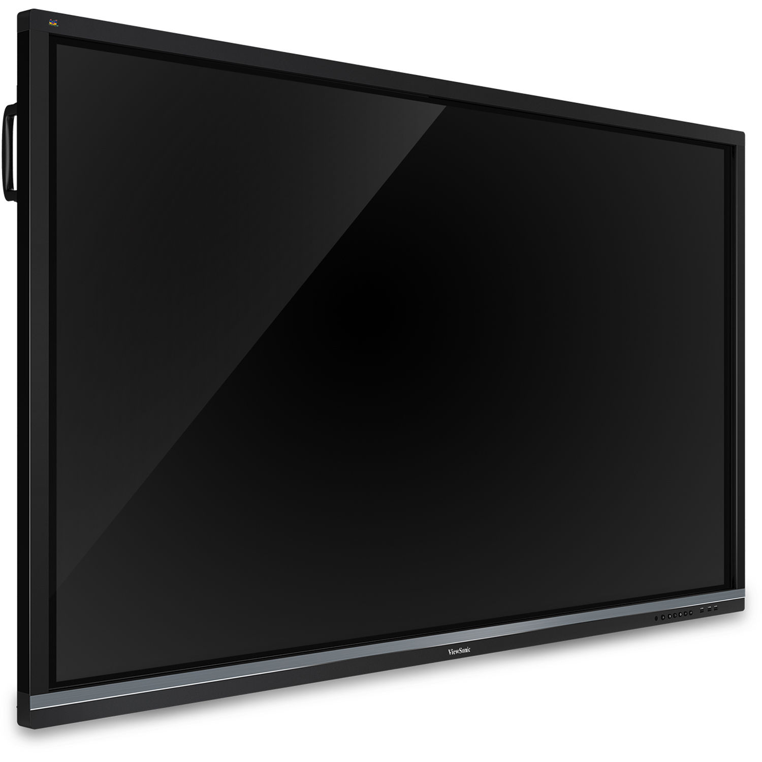 ViewSonic 86-inch ViewBoard IFP8650-E2 4K interactive display bundle with trolley cart — view 3