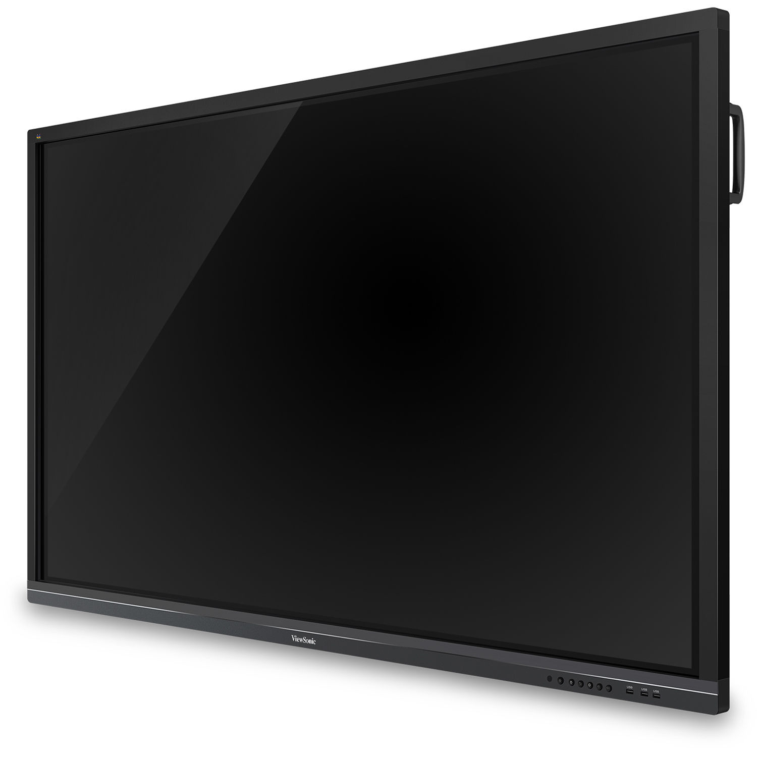 ViewSonic 86-inch ViewBoard IFP8650-E2 4K interactive display bundle with trolley cart — view 4