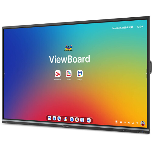 ViewSonic 98-inch 4K interactive flat panel display for large meeting rooms — view 8