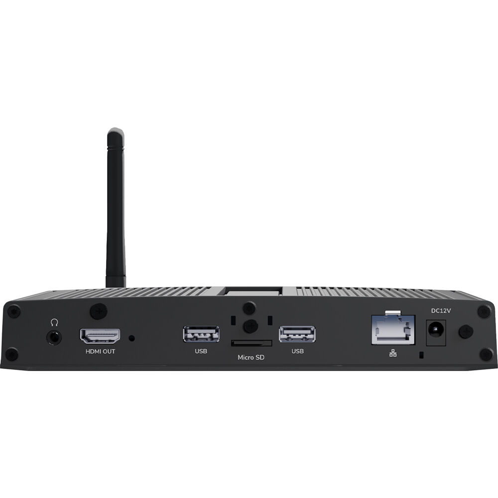 ViewSonic NMP599-W-2 4K UHD network media player with Android 12 and HDMI 2.0 output — view 2