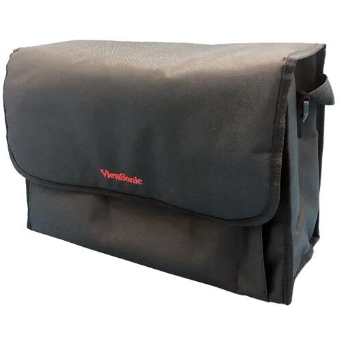 Black ViewSonic projector carry case for compatible projector transport — view 2