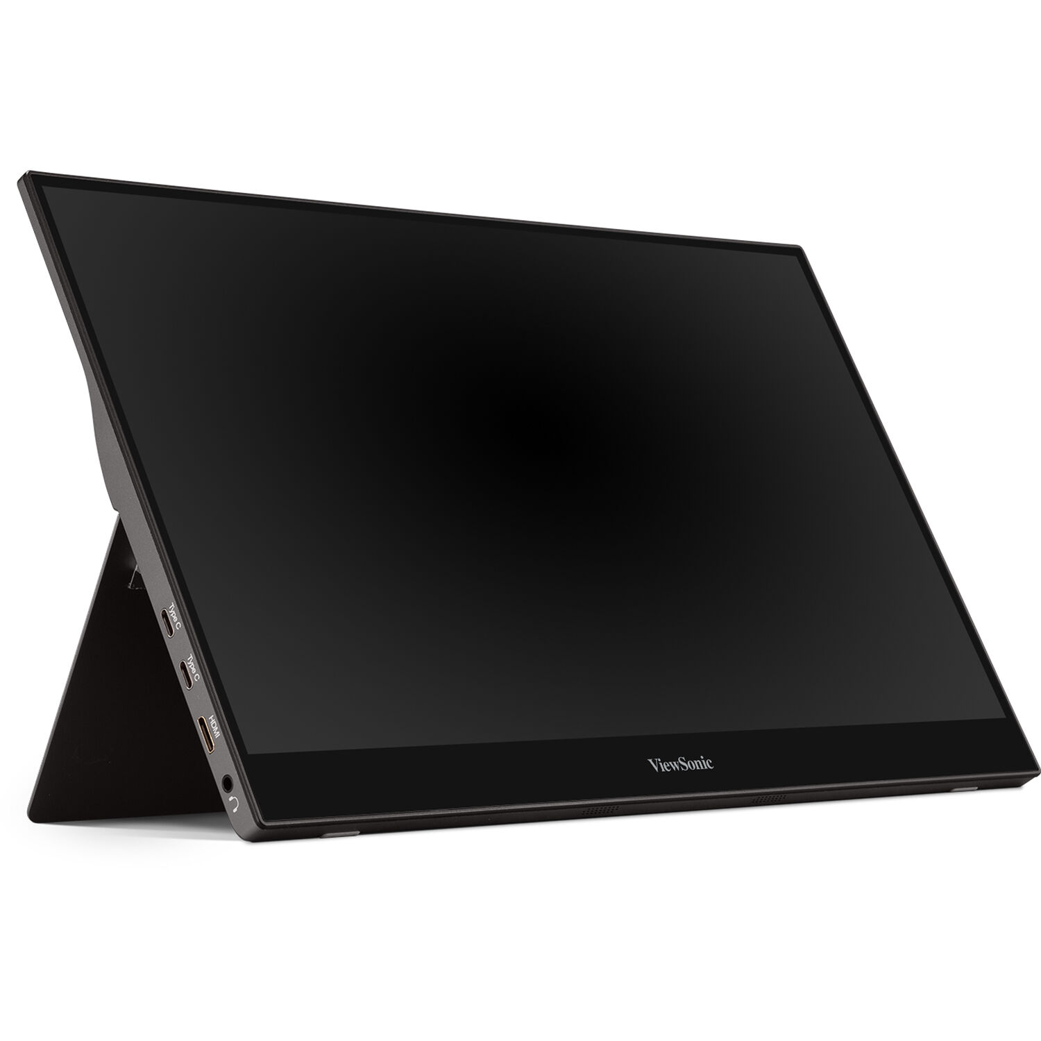 ViewSonic TD1655 15.6-inch portable FHD touch display with built-in stand and USB-C connectivity — view 3