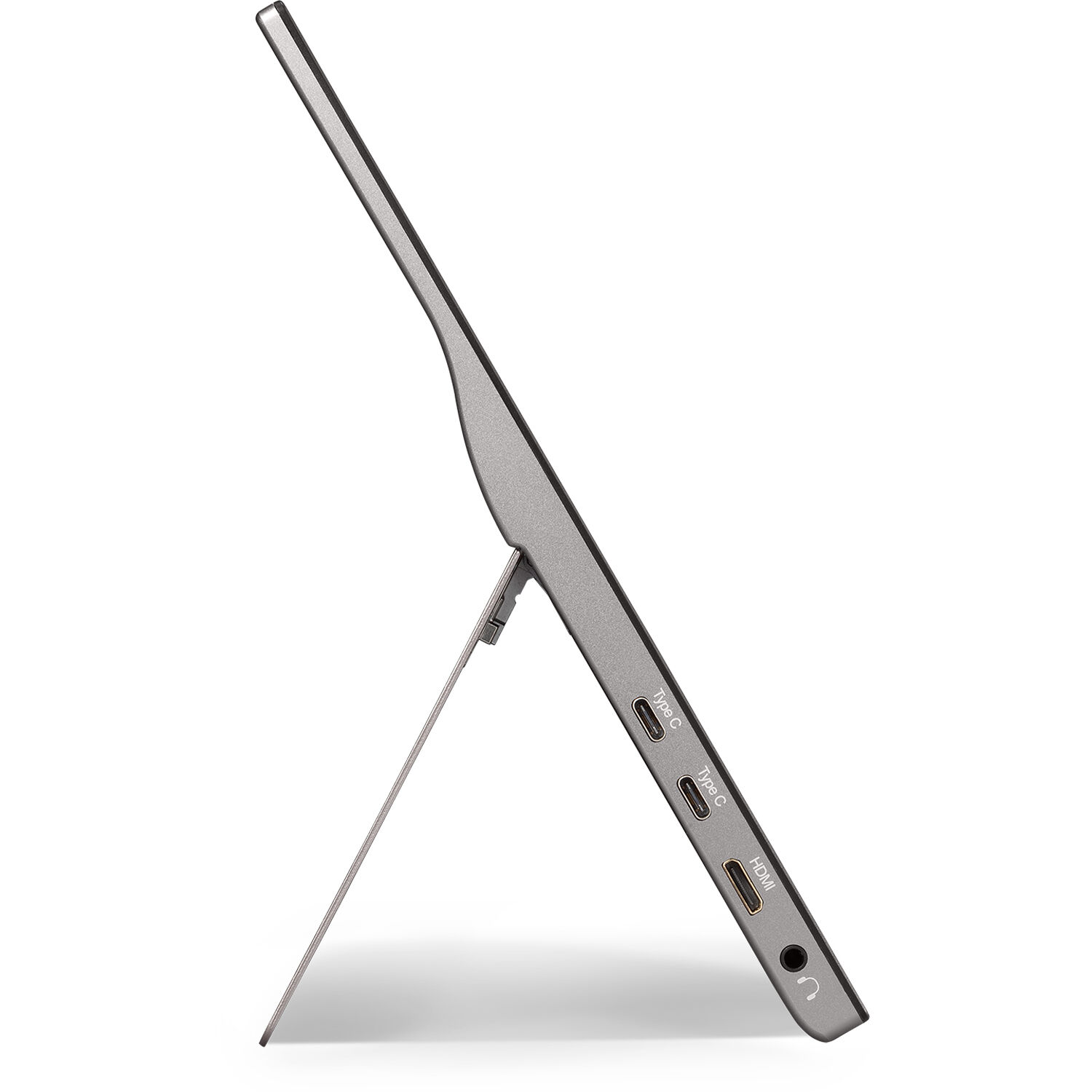 ViewSonic TD1655 15.6-inch portable FHD touch display with built-in stand and USB-C connectivity — view 5