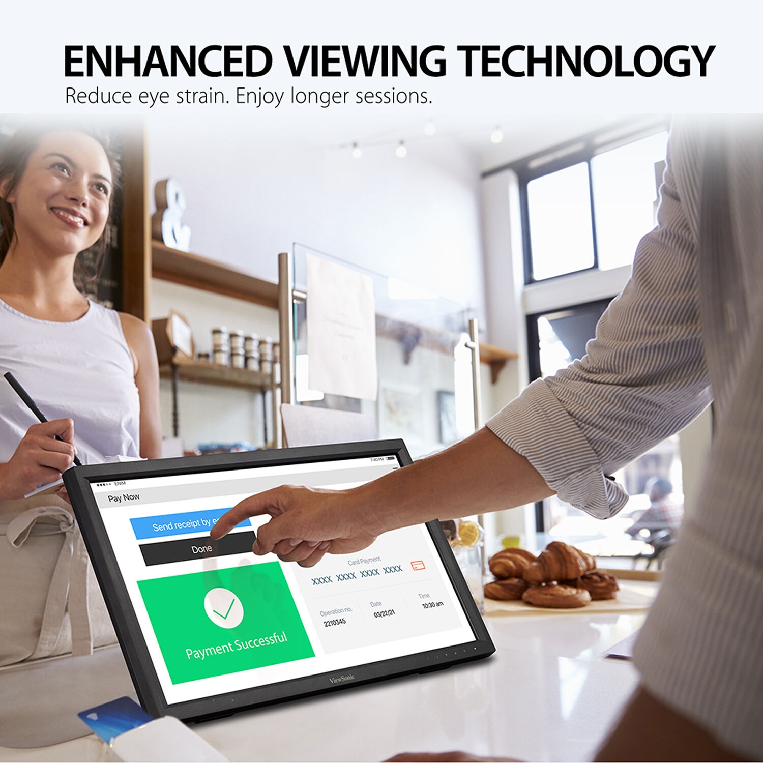 ViewSonic TD2223 22-inch infrared 10-point touch display with Full HD resolution — view 13