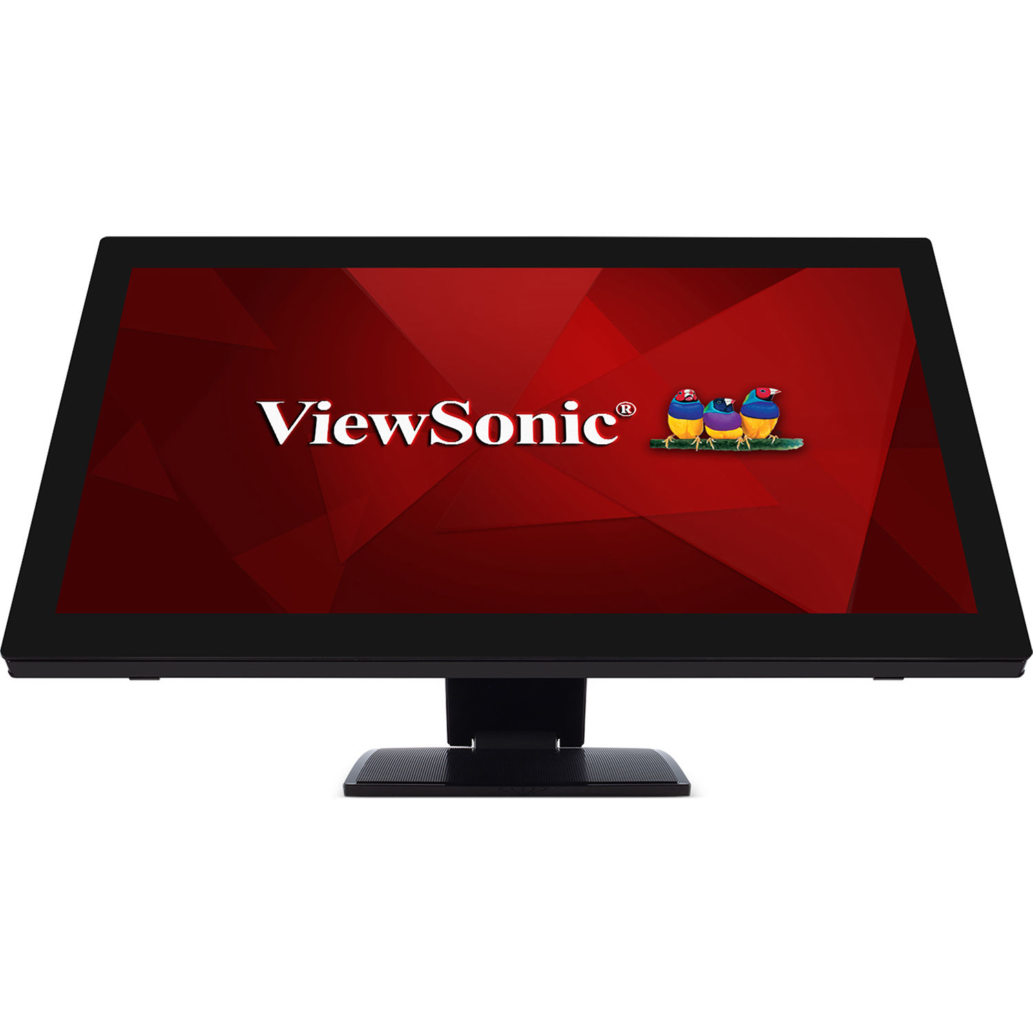 ViewSonic TD2760 27-inch Full HD 10-point PCT touch monitor with ergonomic stand — view 2