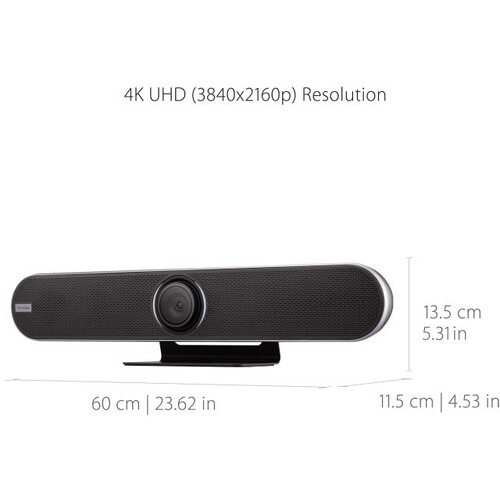 ViewSonic VB-CAM-201 4K conference room camera with built-in speaker and microphone — view 10