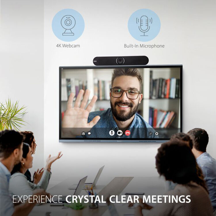 ViewSonic VB-CAM-201 4K conference room camera with built-in speaker and microphone — view 12