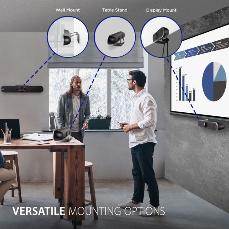 ViewSonic VB-CAM-201 4K conference room camera with built-in speaker and microphone — view 13