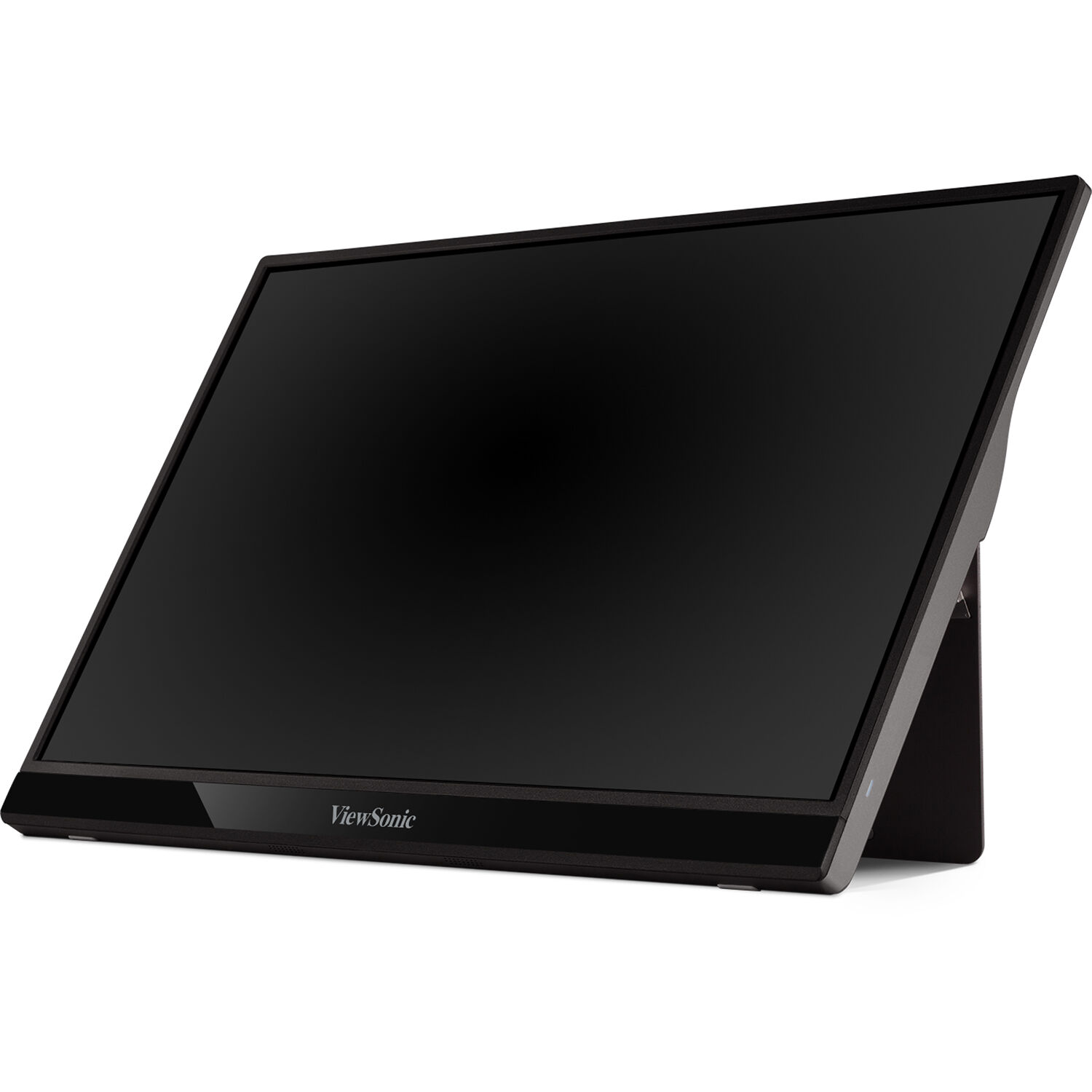 ViewSonic VG1655 15.6-inch FHD portable monitor in silver with built-in stand — view 4