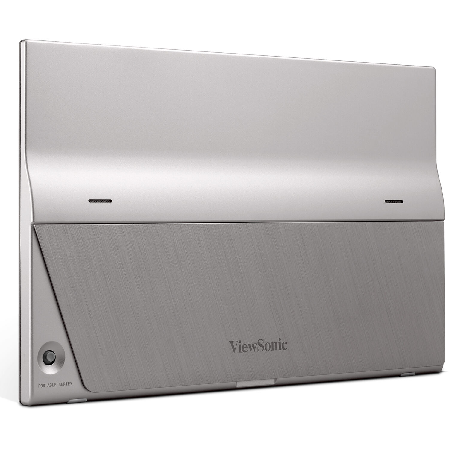 ViewSonic VG1655 15.6-inch FHD portable monitor in silver with built-in stand — view 5
