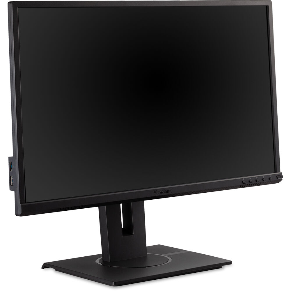 ViewSonic 24-inch Full HD LCD monitor with HDMI, DisplayPort, VGA, and USB hub — view 2