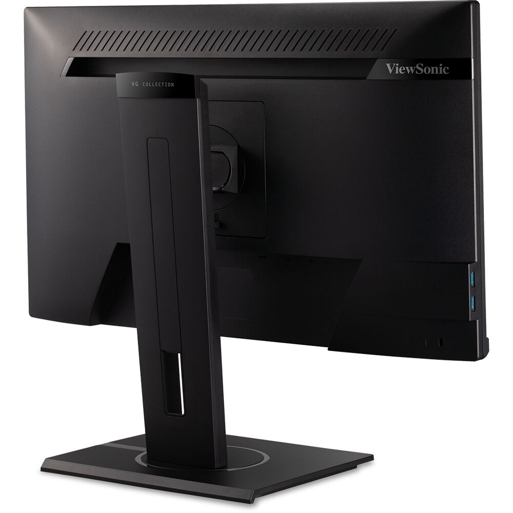 ViewSonic 24-inch Full HD LCD monitor with HDMI, DisplayPort, VGA, and USB hub — view 5