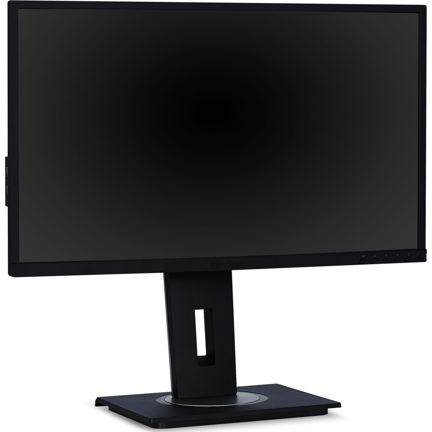 ViewSonic 24-inch IPS monitor with built-in privacy filter and ergonomic stand — view 2