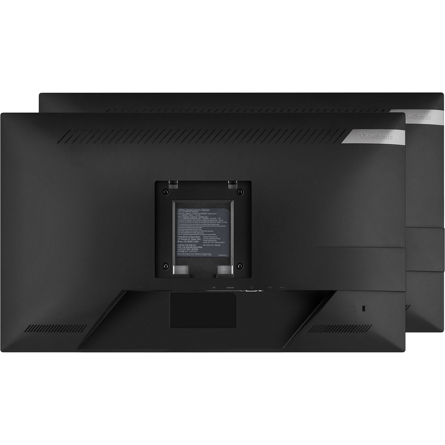ViewSonic VG2448A-2_H2 24-inch Full HD IPS monitor dual pack with HDMI, DisplayPort, and VGA — view 2