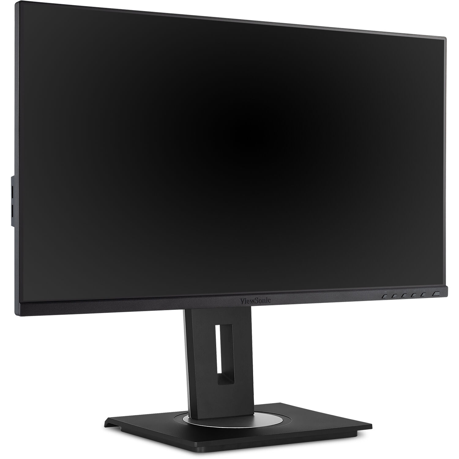 ViewSonic VG2456A 24-inch IPS docking monitor with USB-C, RJ45, and ergonomic stand — view 2
