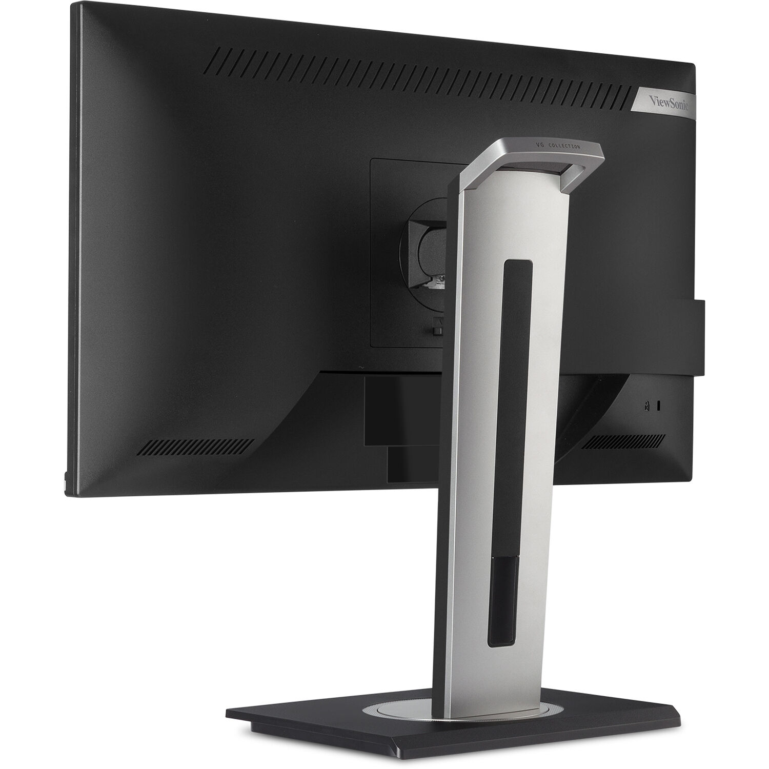 ViewSonic VG2456A 24-inch IPS docking monitor with USB-C, RJ45, and ergonomic stand — view 6