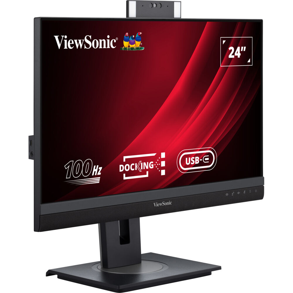 ViewSonic VG2457V 24" 1080p Video Conferencing Monitor | USB-C Docking