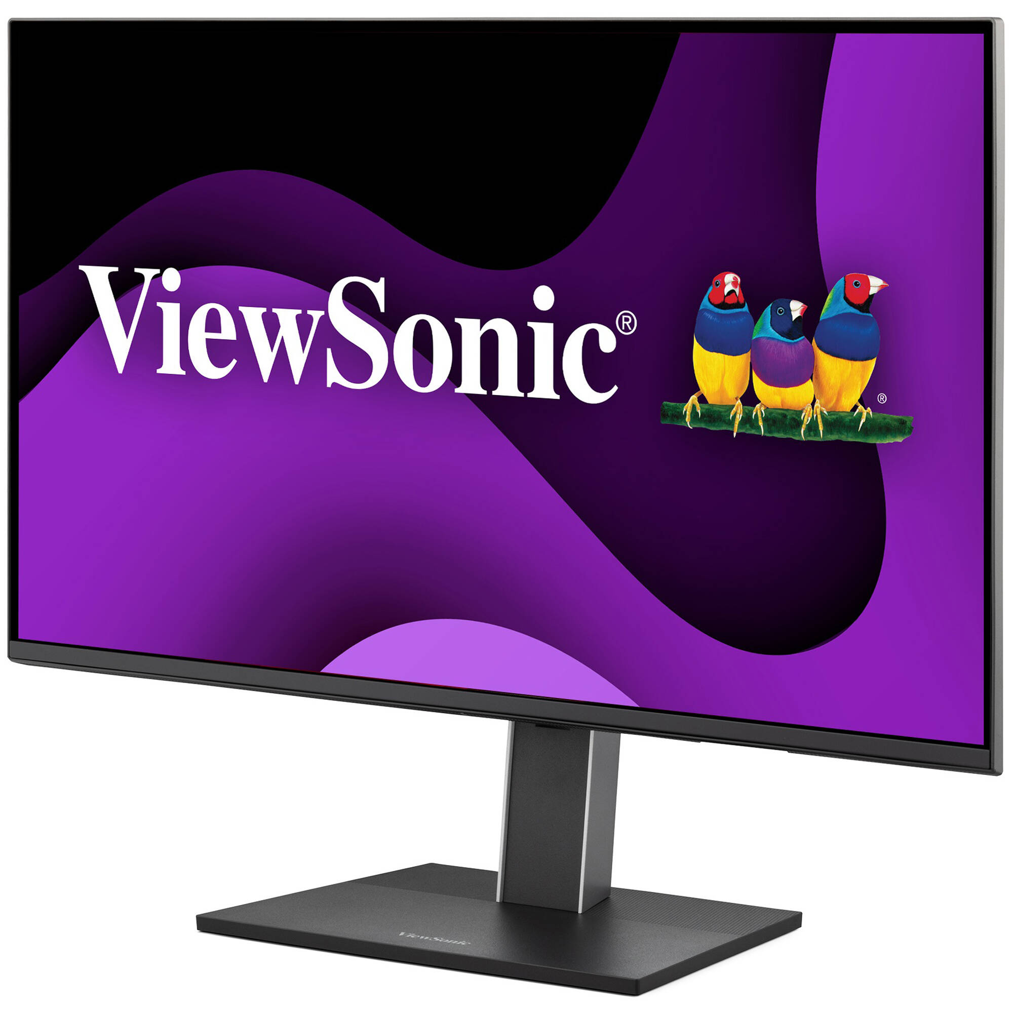 ViewSonic 27-inch IPS docking monitor with 1440p resolution, USB-C 100 W charging, RJ45, and daisy-chain support — view 3