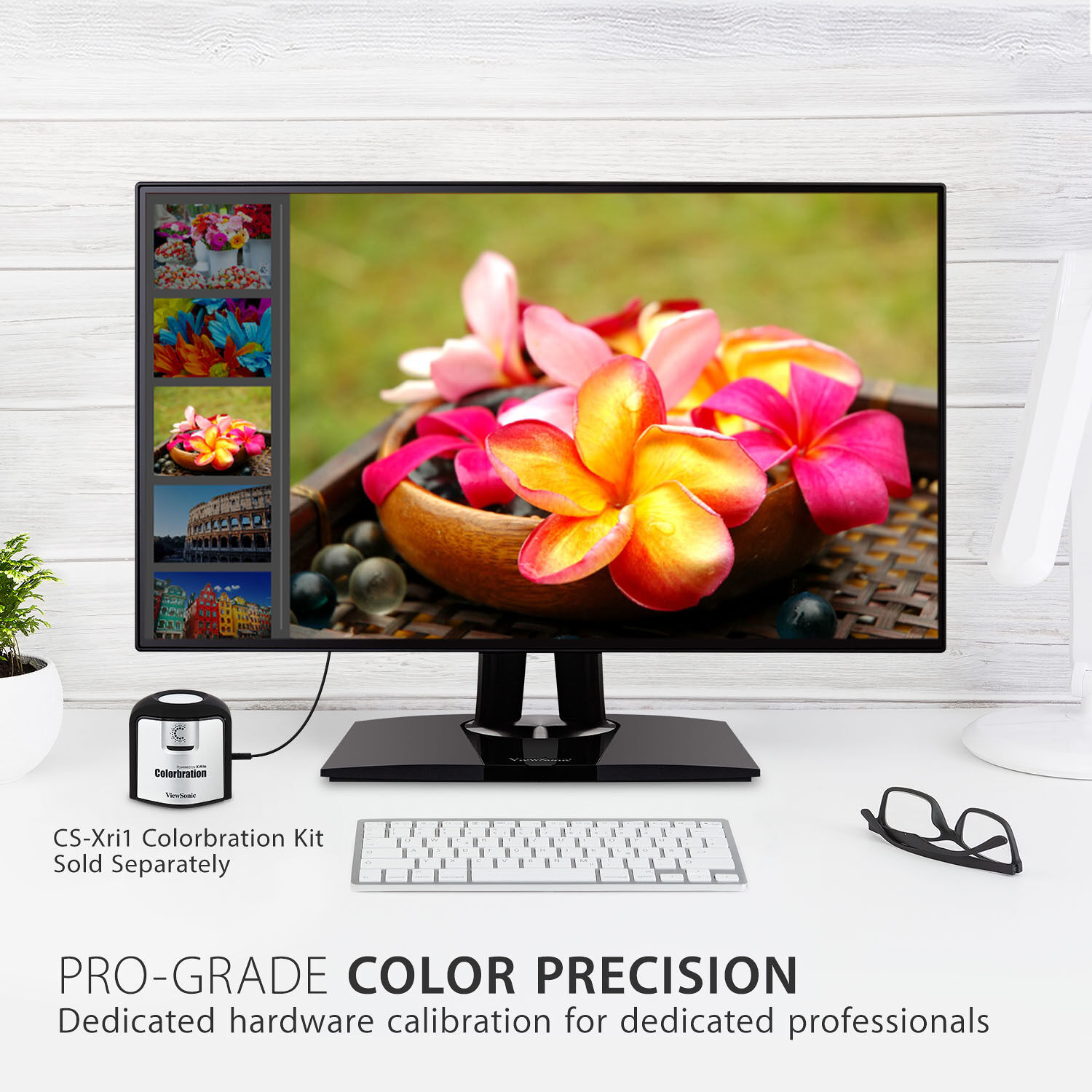 ViewSonic VP2468A 24-inch Full HD IPS monitor with frameless design and USB-C connectivity — view 15