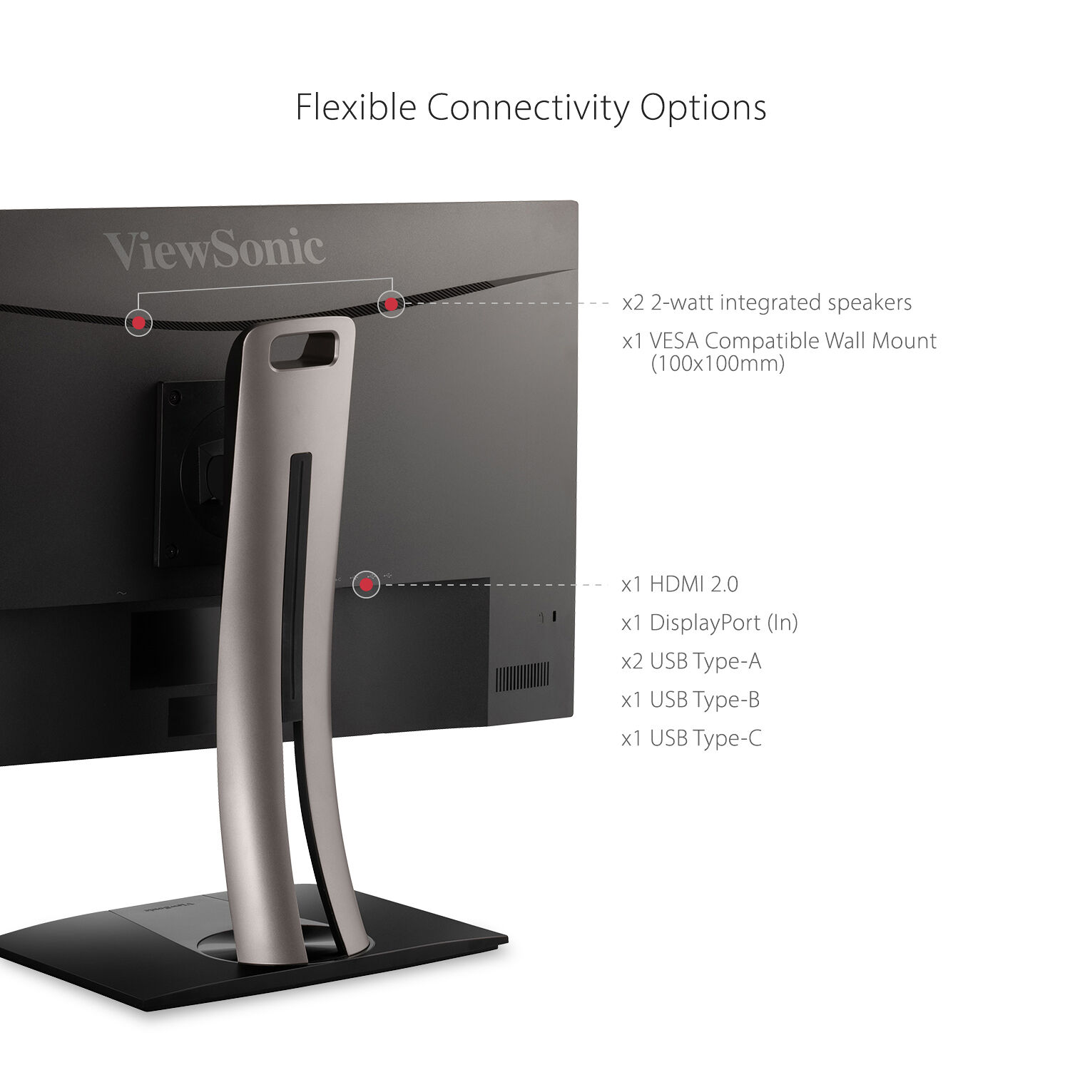 ViewSonic VP2756-4K 27-inch 4K UHD professional graphic design monitor with USB-C — view 15