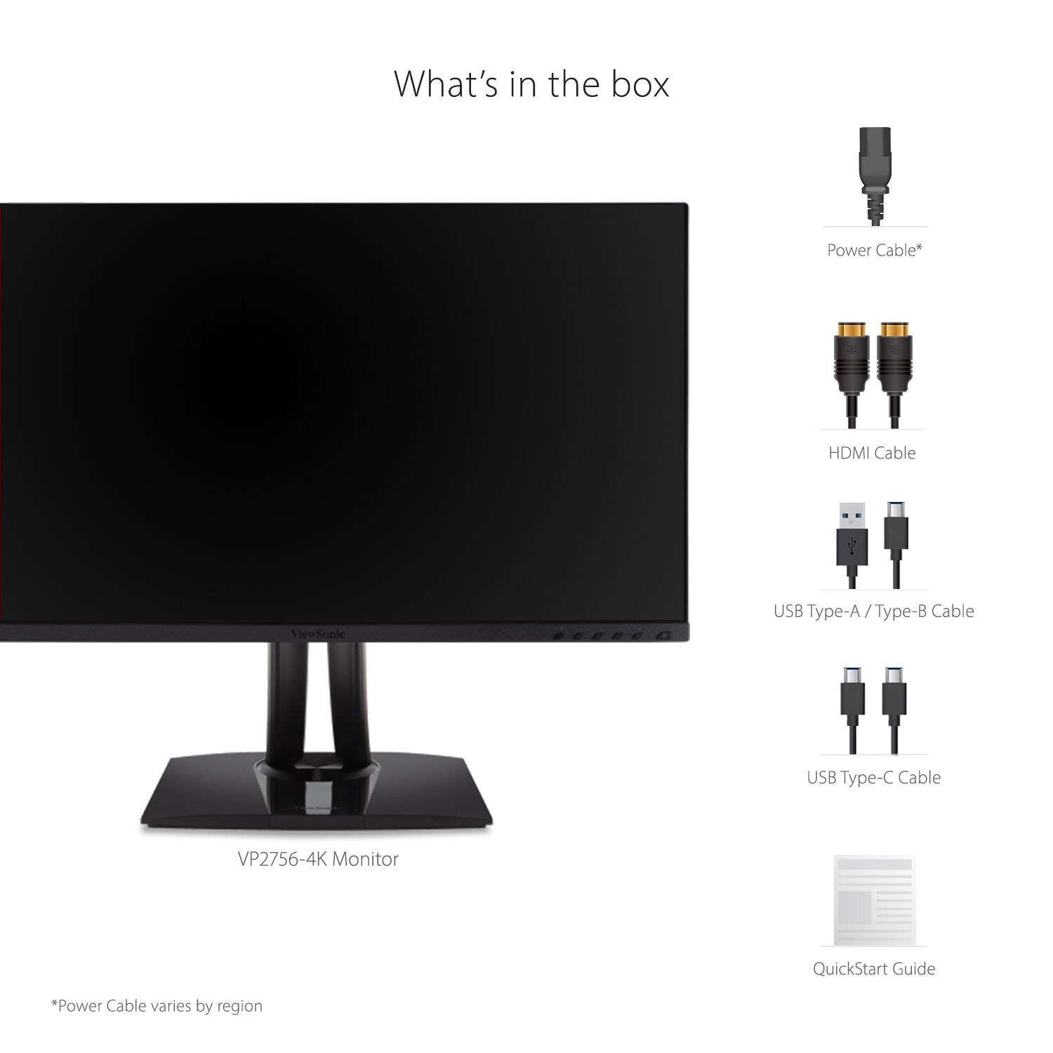 ViewSonic VP2756-4K 27-inch 4K UHD professional graphic design monitor with USB-C — view 16