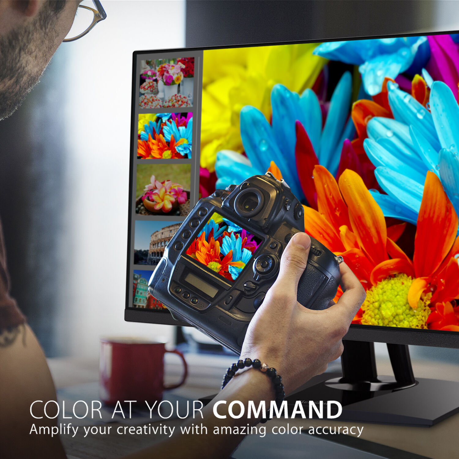 ViewSonic VP2756-4K 27-inch 4K UHD professional graphic design monitor with USB-C — view 9