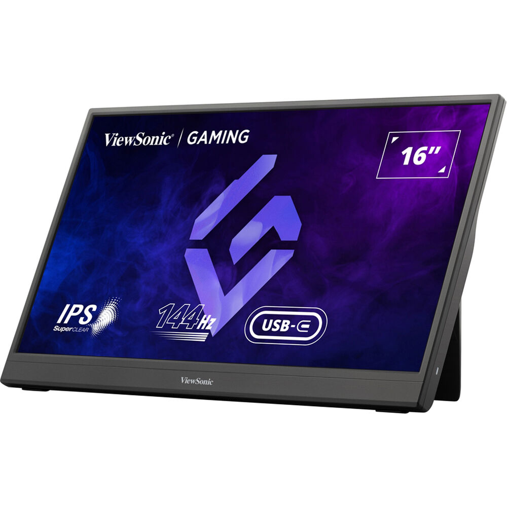 ViewSonic VX1654 16-inch portable IPS gaming monitor with 144 Hz refresh rate and USB-C connectivity — view 10