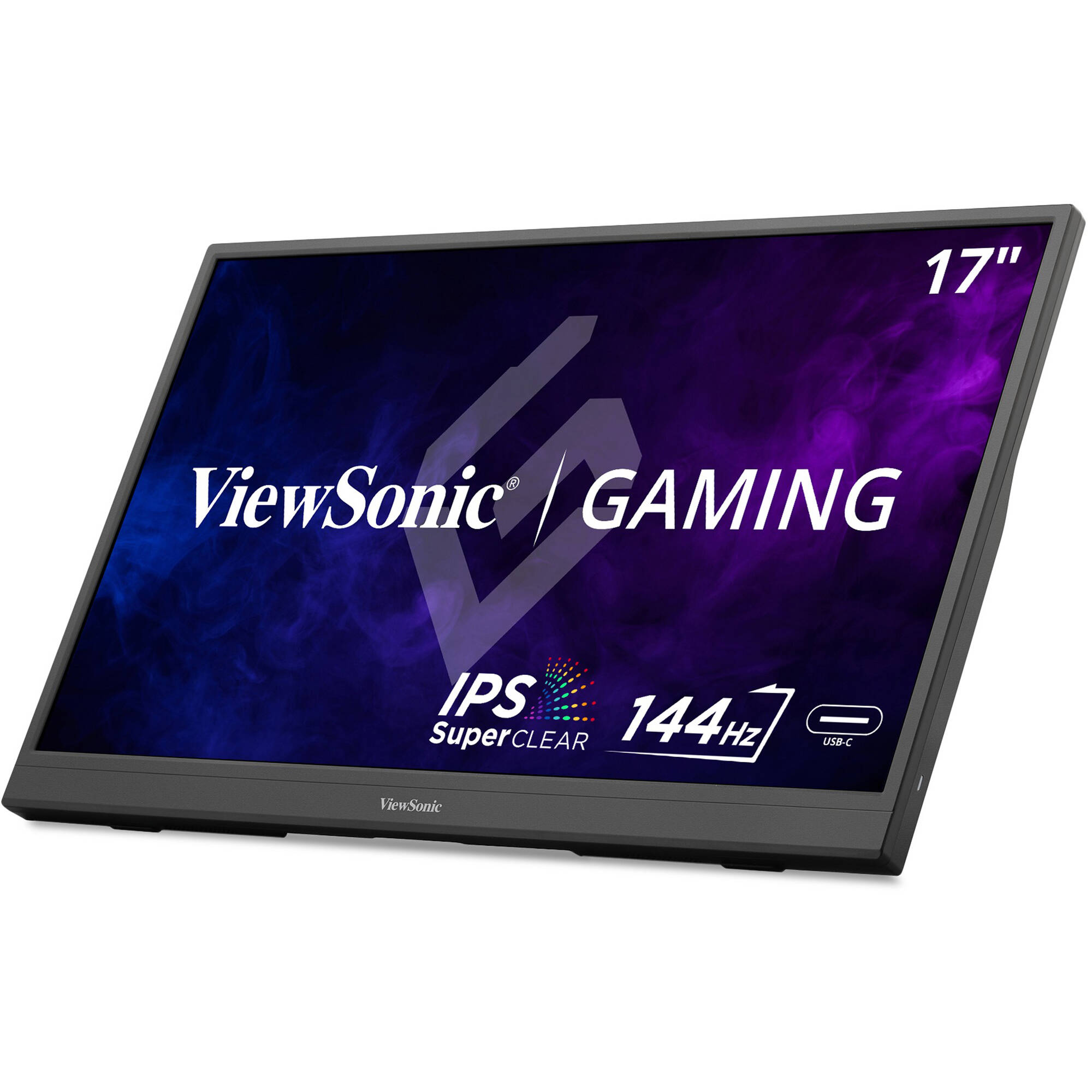 ViewSonic VX1754 17-inch portable IPS gaming monitor with 1080p resolution and USB-C connectivity — view 3