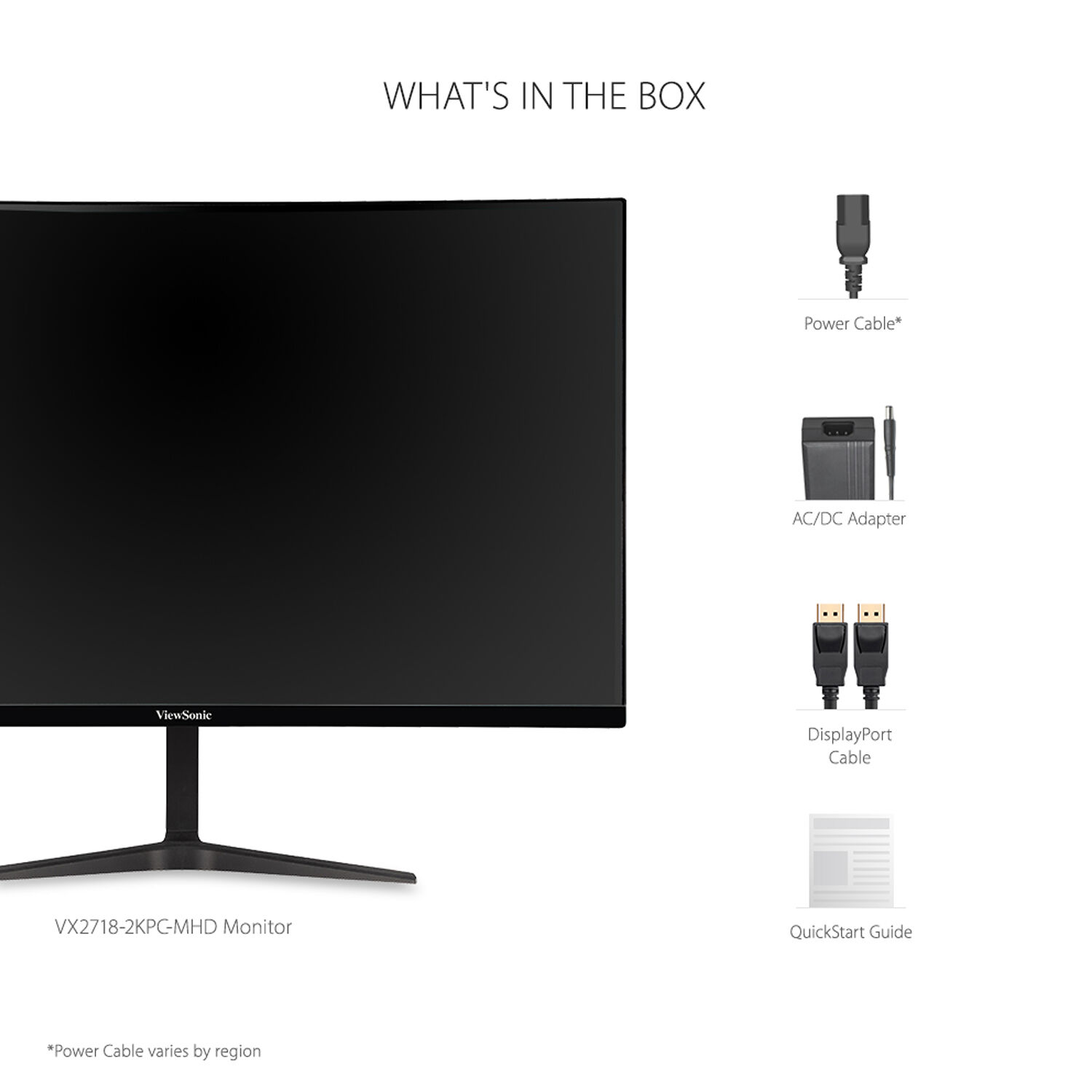 ViewSonic VX2718-2KPC-MHD 27-inch curved WQHD gaming monitor with 165 Hz refresh rate — view 11