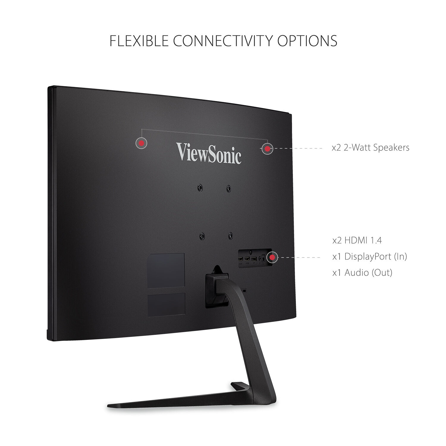 ViewSonic VX2718-PC-MHD 27-inch curved 165Hz gaming monitor — view 11