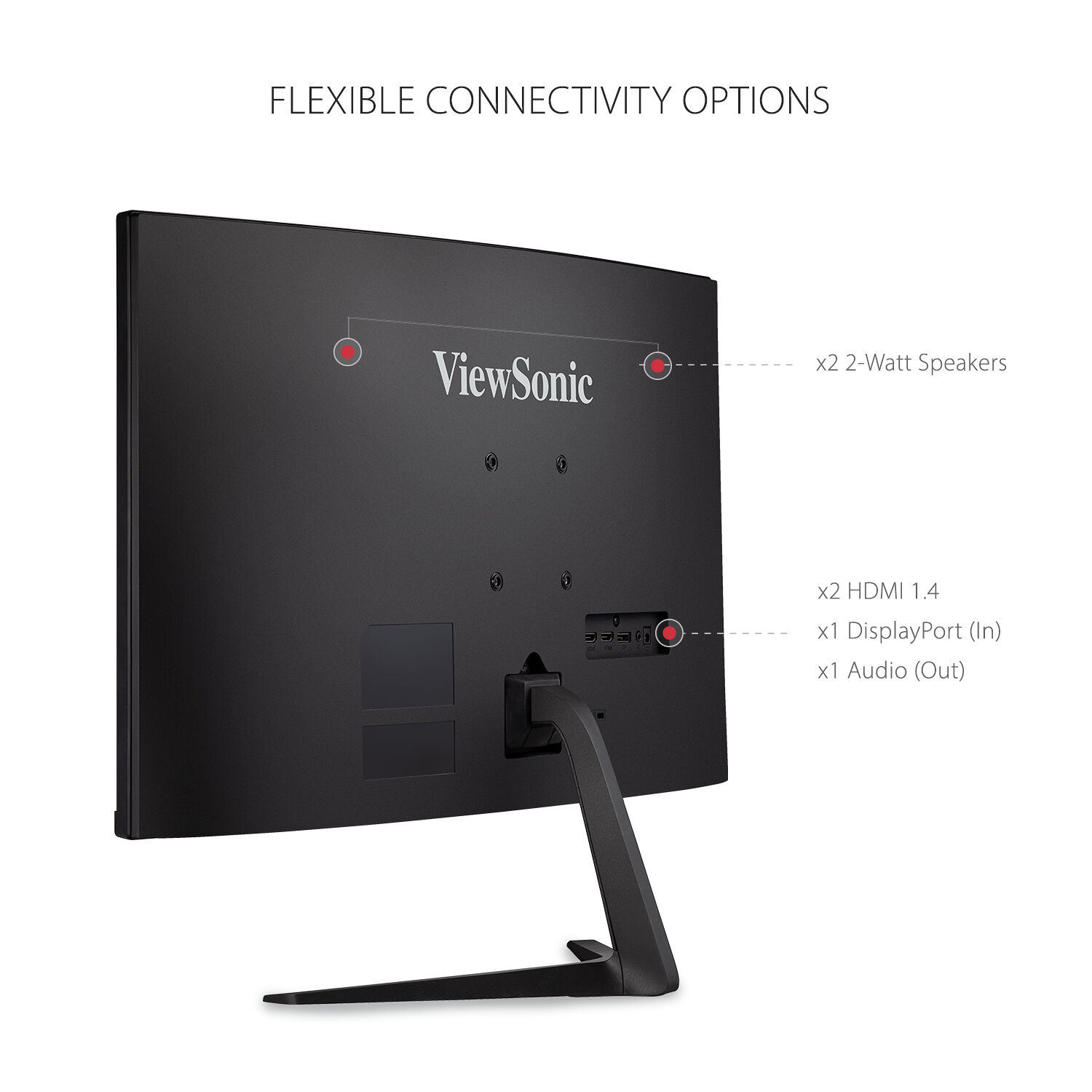 ViewSonic VX3218-PC-MHD 32-inch curved gaming monitor with Full HD display — view 14