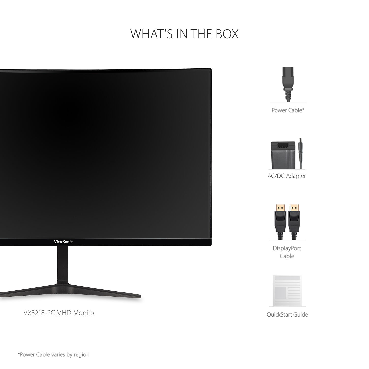ViewSonic VX3218-PC-MHD 32-inch curved gaming monitor with Full HD display — view 15