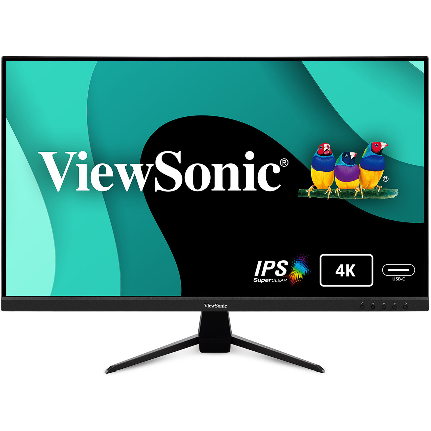 ViewSonic VX3267U-4K 32" 4K UHD IPS Monitor | USB-C, HDR10, Enterprise