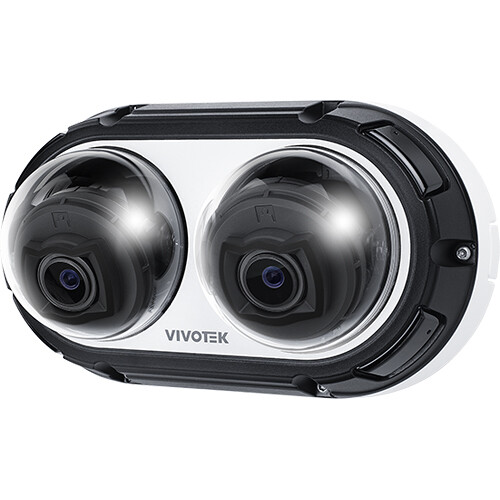 V-Series 5MPx2 Dual-Sensor AI Camera 3.2-7.7mm, Embedded: ?Trend Micro IoT Security for Surveillance Cameras, 3.2-7.7mm Remote Focus, 120dB WDR Pro, 30 fps @ 2560x1920, H.265, Smart IR II, 3DNR, IP66 & IK10-rated Housing, PoE, Operating Temperatures: Starting: -22 F ~ 131 F, Working: -40 F ~ 122 F, 2-way Audio w/External microphone input/External line output, MicroSD, ONVIF, UL Certified, 5 Year Warranty, Fully Integrated with VAST2 & VSS VMS, Various Open APIs Available for 3rd Party Integration, — view 2