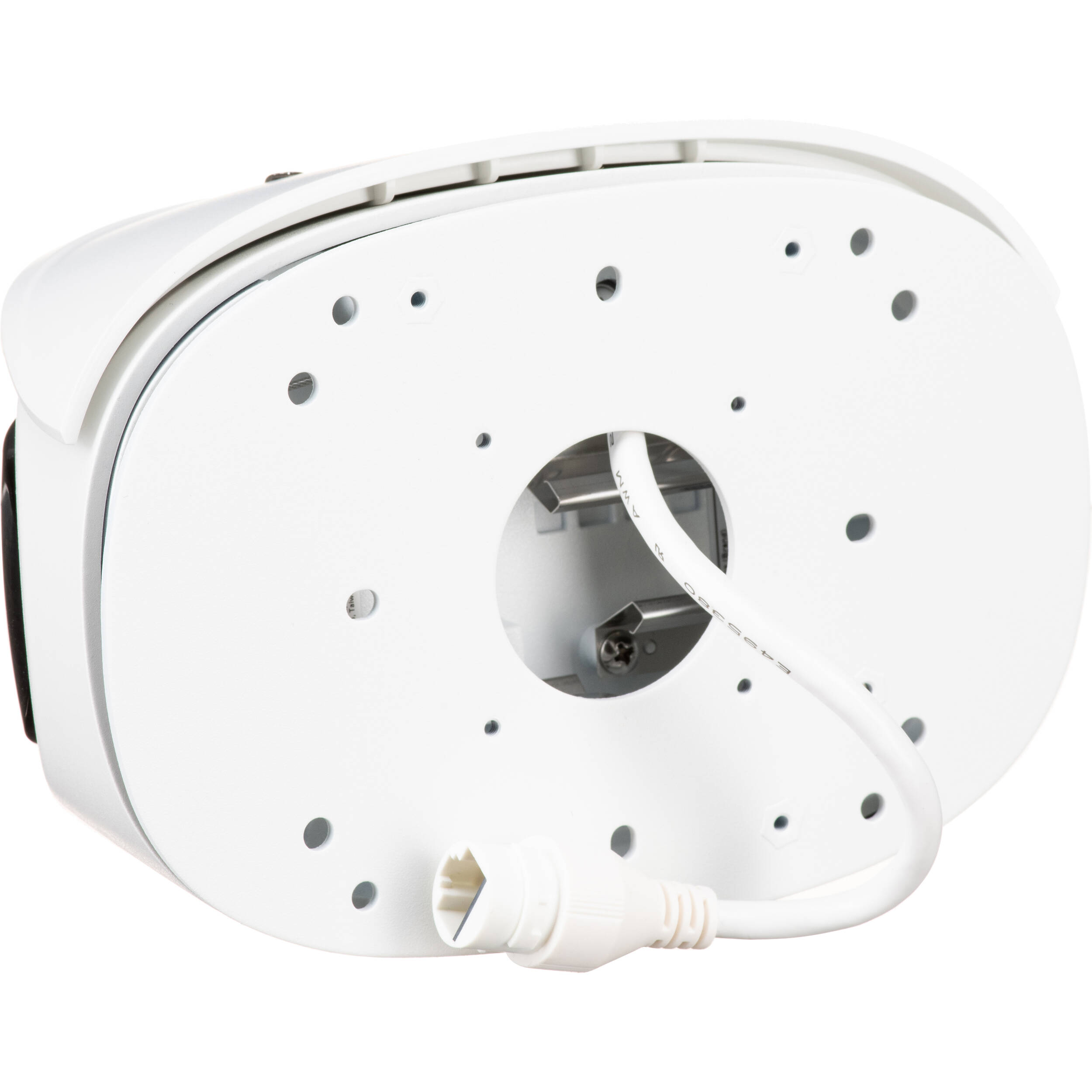 8MP 20M IR Multi-Sensor Outdoor Vandal Proof 180DEGREE Panoramic, 30 fps @ 4512x1728 (2 x 4MP), 2 x 2.8mm Lenses, WDR Pro (91dB ), H.265, One-way audio w/Built-in Microphone, MicroSD/SDHC/SDXC Card Slot, Video Alignment for a Seamless Picture, Supreme Night Visibility, Smart IR, Smart Stream III, 3D Noise Reduction, IP66 & IK10-rated Housing, -40DEGREE F~131DEGREE F, PoE, UL Certified, 3 Year Warranty — view 4