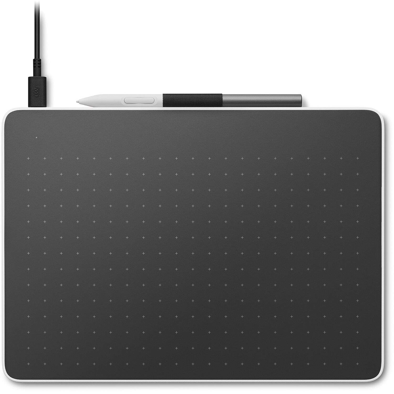 Wacom One Medium no screen creative tablet with battery-free pen for precise digital drawing — view 3
