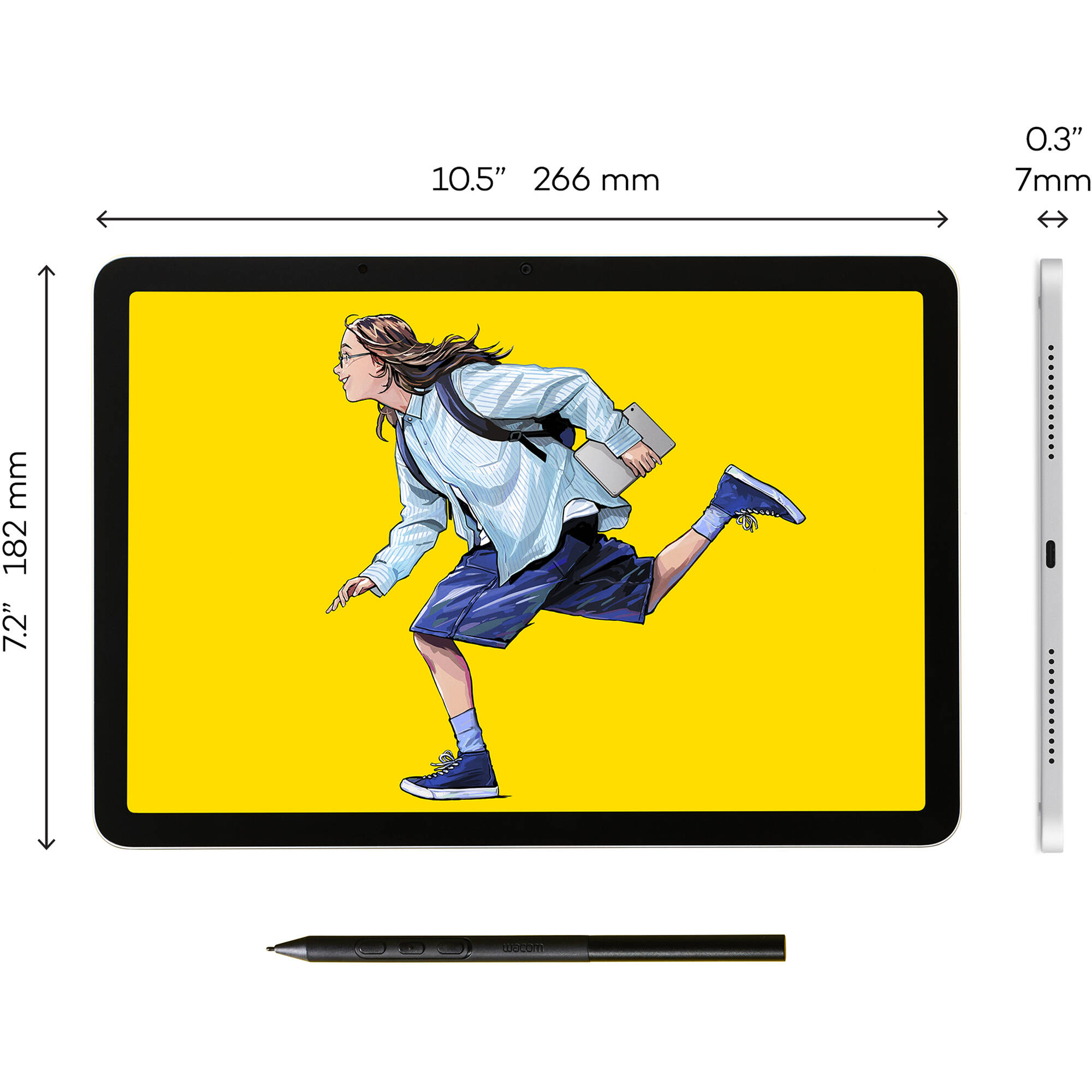 Wacom MovinkPad 11-inch portable pen display for sketching and annotation — view 3
