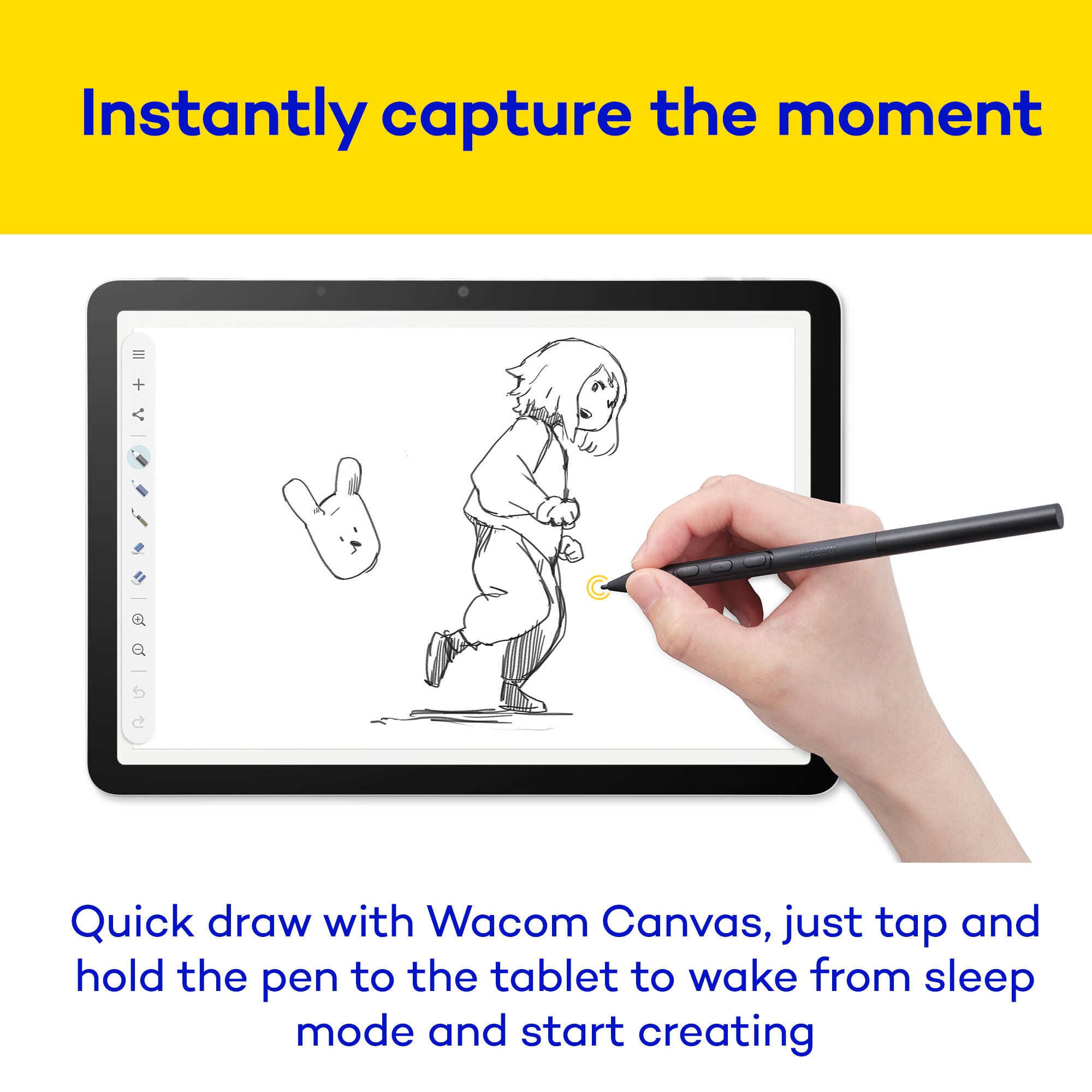 Wacom MovinkPad 11-inch portable pen display for sketching and annotation — view 5