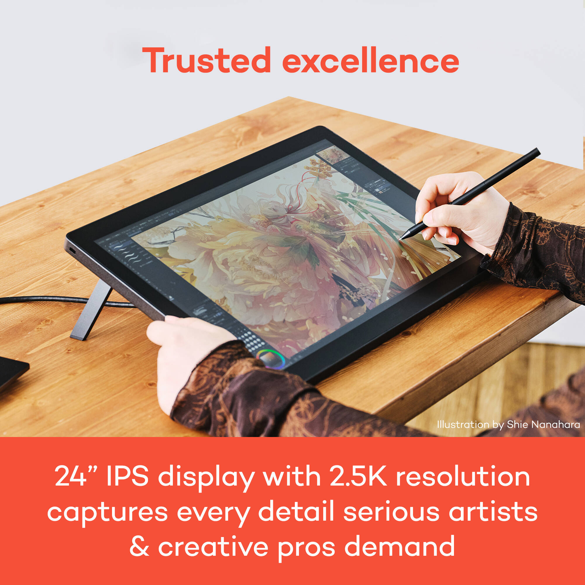 Wacom Cintiq 16 2025 pen display for direct-on-screen drawing and creative editing — view 4