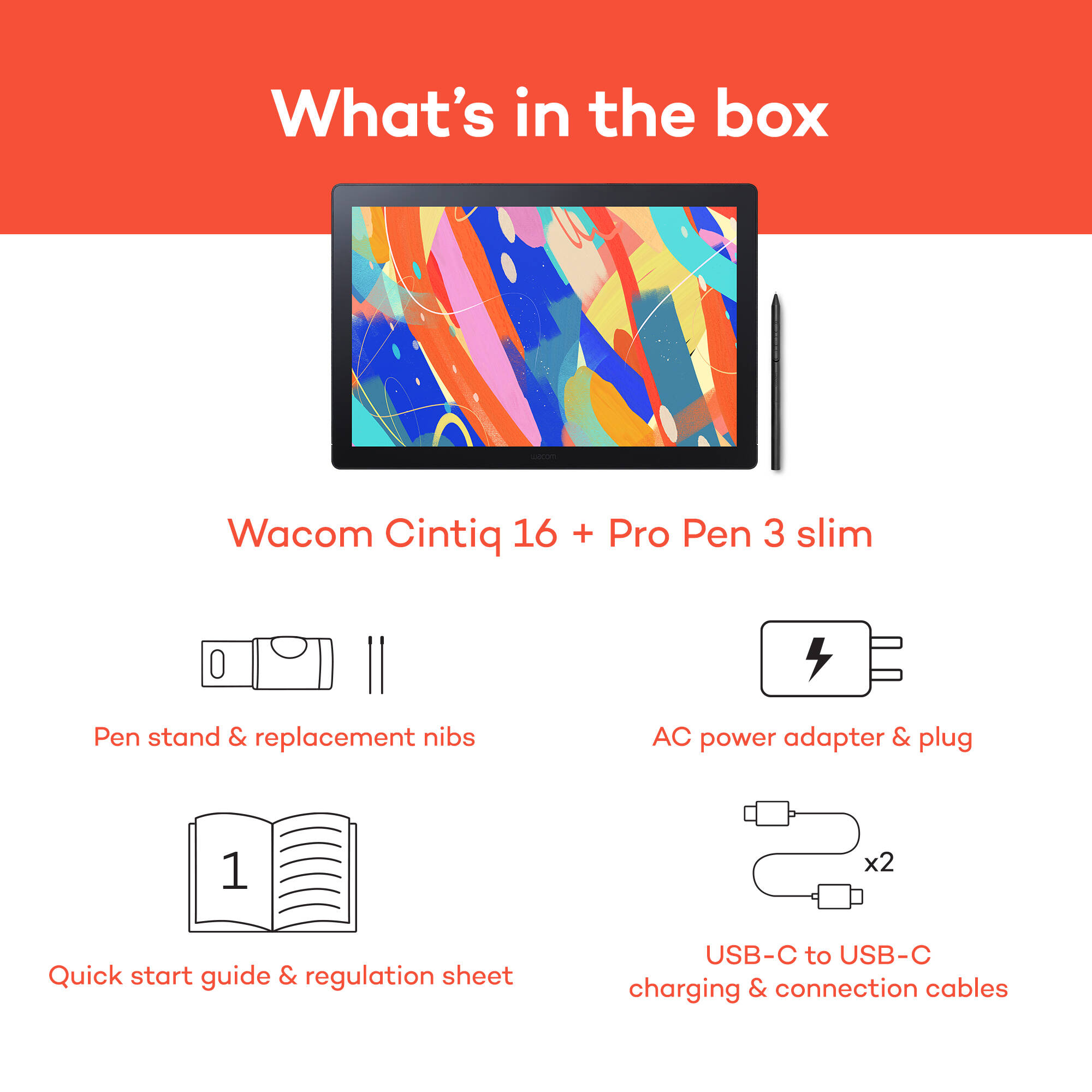 Wacom Cintiq 16 2025 pen display for direct-on-screen drawing and creative editing — view 9
